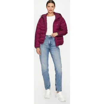 Tommy Jeans Zimní bunda Tape DW0DW18308 Červená Regular Fit XS