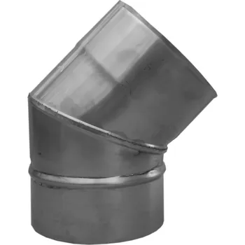 Komín SUPERKOMÍNY DN 160/08 - koleno 45°