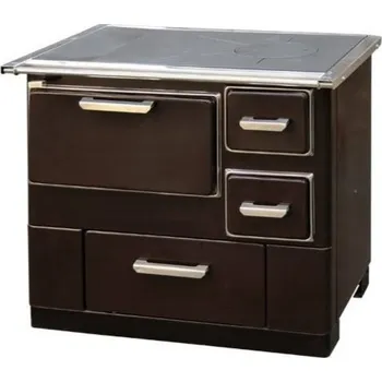 Sporák na tuhá paliva Sporák MBS SD 3 ECO hnědý levý