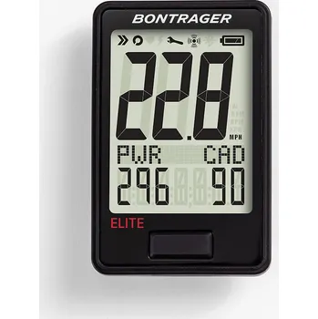 Tachometr Počítač Bontrager RIDEtime Elite černá One-size