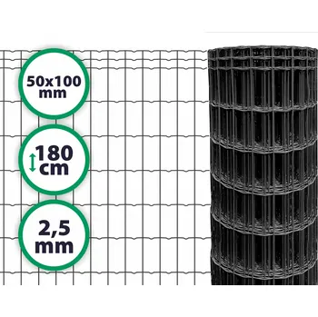 Pletivo Svařované pletivo Pilonet Antracit – 2,5 mm, 180 cm