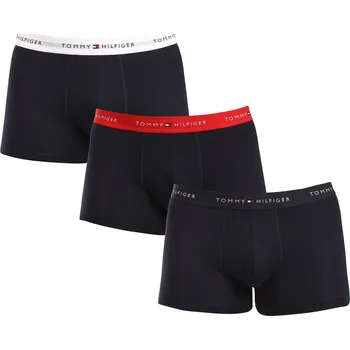 Boxerky 3PACK pánské boxerky Tommy Hilfiger tmavě modré (UM0UM02763 0W3) S UM0UM02763 0W3 Možnost vrácení zboží ZDARMA do 120 dnů!