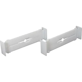 Vložka do organizéru na nářadí Dělící příčky zásuvek nastavitelné bílé
