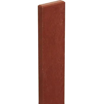 Pletivo TRANSFORM a.s. Plastová plotovka 78x21 mm, výška 78 cm, s rovnou hlavou, cihlová