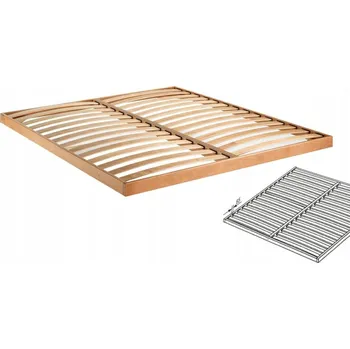 Postelový rošt POSILNĚNÝ ZÁVĚS 160x200 cm vzdálenost lamel 25 mm