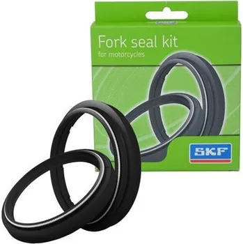 Těsnění pro motocykl Fork oil seal and dust seal kit SKF SHOWA 100668006