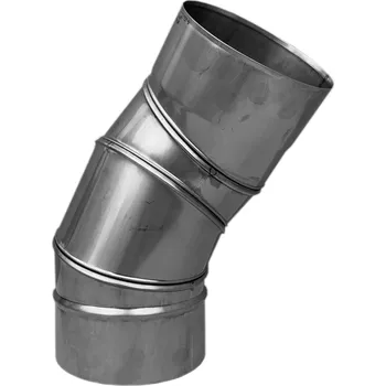 Komín SUPERKOMÍNY DN 160/08 - koleno stavitelné 0-90°