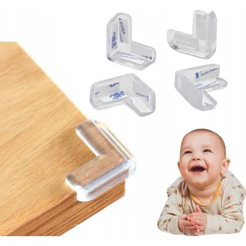 Dětská zábrana OCHRANA ROHŮ STOLŮ, NÁBYTKU, SKŘÍNĚK, CHRÁNIČE ROHŮ 8ks