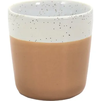 Keramický šálek na espresso Doblo 100 ml žlutý moderní Intesi