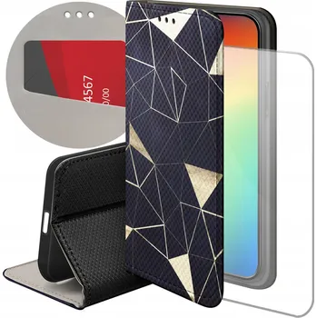 Pouzdro na mobilní telefon Flipové pouzdro Hello Case pro Huawei Y6 2019 zlaté