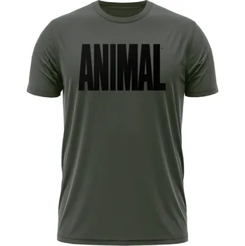 GymBeam Tričko Animal Military Green - Universal Nutrition Barva: Zelená, Velikost: XXL