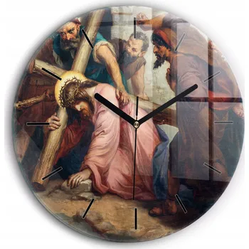 Hodiny Nástěnné hodiny SacroArte, vícebarevné, 60 cm