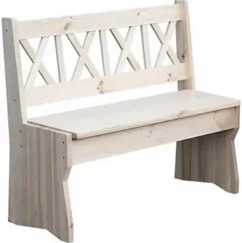 Dřevěná jídelní rohová lavice MT 07 borovice masiv