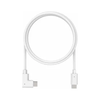 Datový kabel Compulocks 6ft Charge & Data USB-C to USB-C 90-Degree Cable Right Angle - USB kabel - 24 pin USB-C (M) rovné do 24 pin USB-C (M) pravoúhlý - 1.83 m - bílá - pro Compulocks BrandMe, Space Flex, Space K