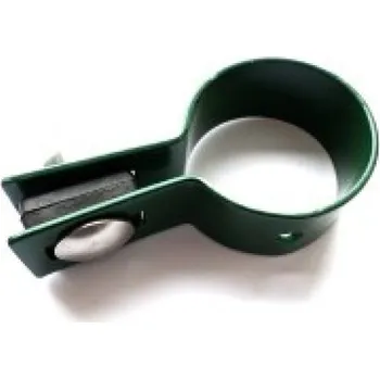 Příslušenství pro plot objímka, průměr 60 mm, koncová, Zelená