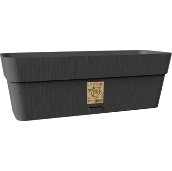 Truhlík Truhlík 30cm GRAFIT+miska, š13,v12cm, plast Rychlá expedice, doprava zdarma od 999,-