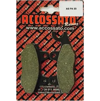Brzda pro motocykl Brzdové destičky ACCOSSATO AGPA23 ST