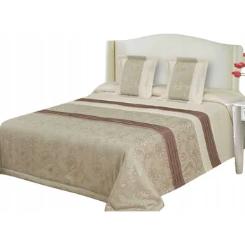 Prostěradlo Saténový přehoz na postel 200x220 + 2x povlak na polštář 40x40 cm - Prémiová kvalita s certifikátem