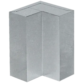 Krbová obestavba KRATKI Koleno 150x50 mm stěna - strop