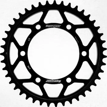 Řetězová sada pro motocykl Řetězová rozeta SUPERSPROX RFE-479:43-BLK černý 43 zubů, 530
