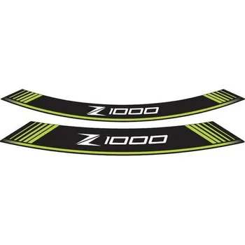 Polep vozidla Linka na ráfek PUIG Z1000 7590V zelená linky na ráfek - sada 8ks