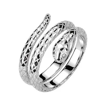 Prsten OPR1942-57 Ocelový prsten had