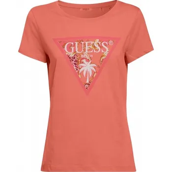 Dámské tričko GUESS - BEACH Velikost: S