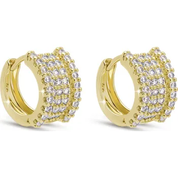 Náušnice Náušnice kroužky se zirkony, 3451