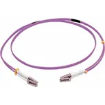 C2G 3m LC/LC OM4 LSZH Fibre Patch - Purple - Patch kabel - multirežim LC (M) do multirežim LC (M) - 3 m - 3 m - optické vlákno - duplex - 50 / 125 mikron - OM4 - purpurová