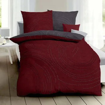 Povlečení Kaeppel | Flanelové povlečení Jaro rubín 140x220, 70x90