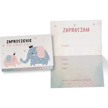 Pozvánka Pozvánka na narozeniny Kukartka 5 kusů