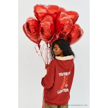 Pánská mikina NAOKO Mikina My Lobster Červená Regular Fit S