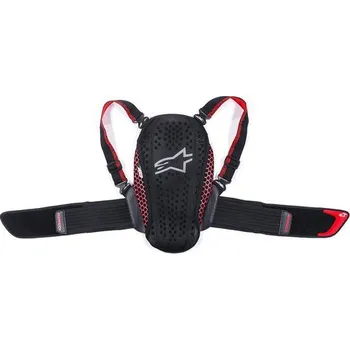 Motocyklový chránič hrudi a pátěře ALPINESTARS dětský chránič páteře NUCLEON KR-Y certifikace CE2 (černý/červený)