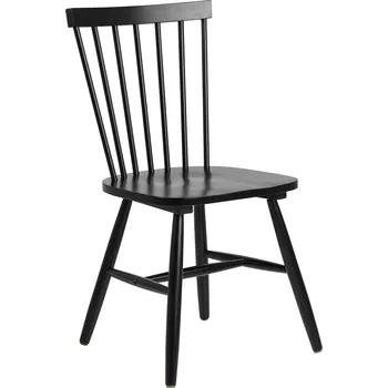 Jídelní židle Dřevěná jídelní židle Riano Actona černá skandinávský styl do kuchyně