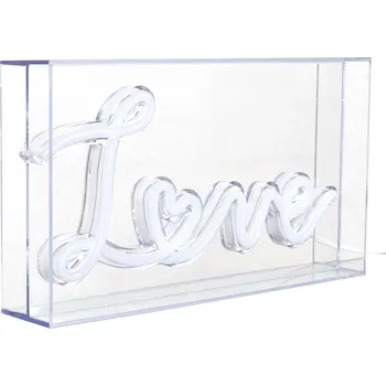 Lampička Akrylová lampa LED Love