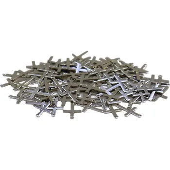 Přívěsek Pro Háčkování Přívěsek křížek 21 x 12 mm ocel