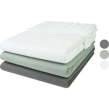 Prostěradlo LIVARNO home Žerzejové napínací prostěradlo, 180-200 x 200x cm
