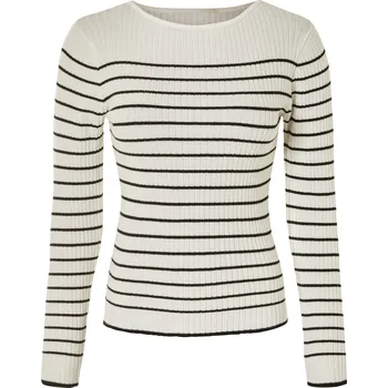 Dámský svetr esmara® Dámský úpletový svetr (pruhy, L (44/46))