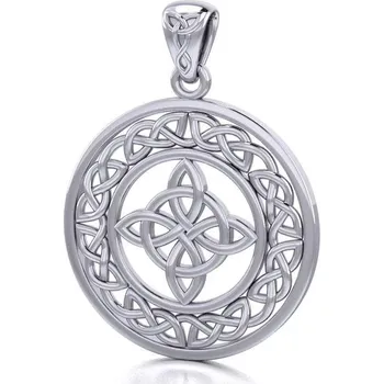 Přívěsek ČTVERO ROČNÍCH OBDOBÍ, keltský stříbrný talisman