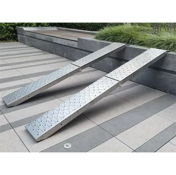 Nakládací rampa pro vozidlo Nájezdová rampa MOTION STUFF STR2010 Nerez (193x23x5cm)