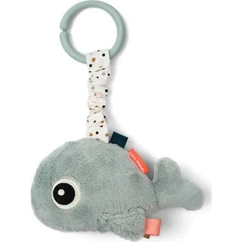 Hrací deka Done by Deer Hračka na cesty Wally - modrá