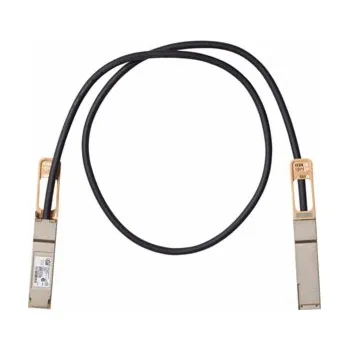 Síťový kabel Cisco 100GBASE-CR4 Passive Copper Cable - Kabel pro přímé připojení - QSFP do QSFP - 1 m - diaxiální - pasivní - pro Mellanox ConnectX-5 Ex EN; Nexus 93108TC-EX, 93180YC-FX, 9336C-FX2