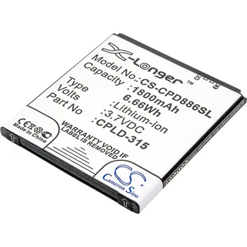 Baterie pro mobilní telefon Baterie Cameron Sino CS-CPD886SL pro Vodafone 889N - neoriginální