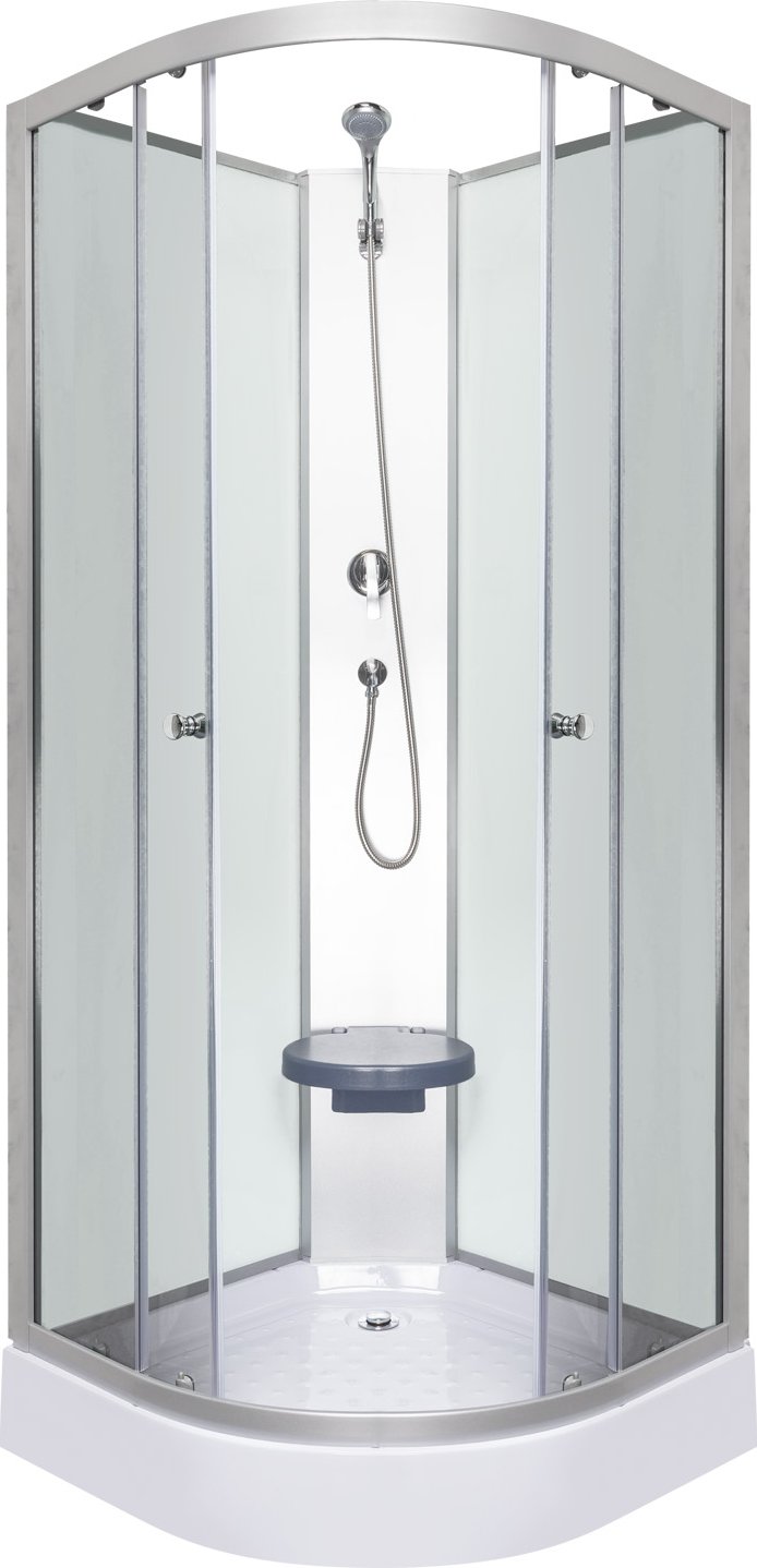 Kerra Evora white sprchový box Rozměr koutu: 80x80cm