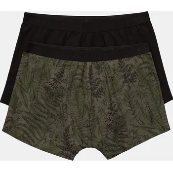 JP1880, Plus size Hip spodky FLEXNAMIC®, 2-balení, OEKO-TEX, do 8XL pro plnoštíhlé nadměrná velikost, 837643137-1907, šedý, 8XL, Plus size oblečení, Oblečení pro vysoké muže, Nadměrné velikosti, Oblečení pro plnoštíhlé.