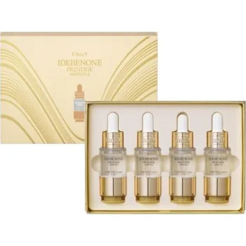 Pleťové sérum ULTRA V IDEBENONE - PRESTIGE AMPOULE - Super liftingová ampule na bázi liftingových nití 4 x 10 ml