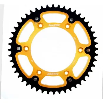 Řetězová sada pro motocykl Rozeta SUPERSPROX STEALTH RST-990:48-GLD zlatá 48 zubů, 520