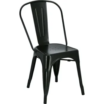 Jídelní židle Kovová židle Paris retro do jídelny nebo kuchyně, stohovatelná, na míru barva D2.DESIGN