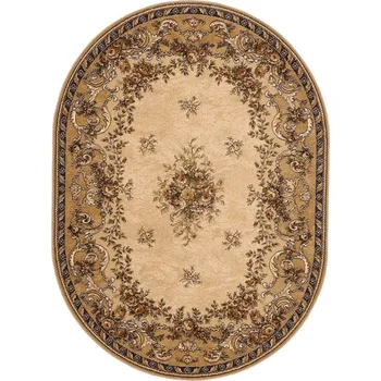 Koberec Kusový koberec ISFAHAN DAFNE Sahara Ovál Rozměr: 140x190 cm