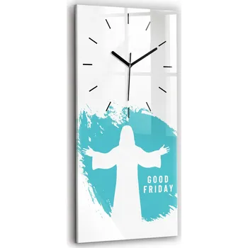 Hodiny Nástěnné hodiny SacroArte bílé 30 cm